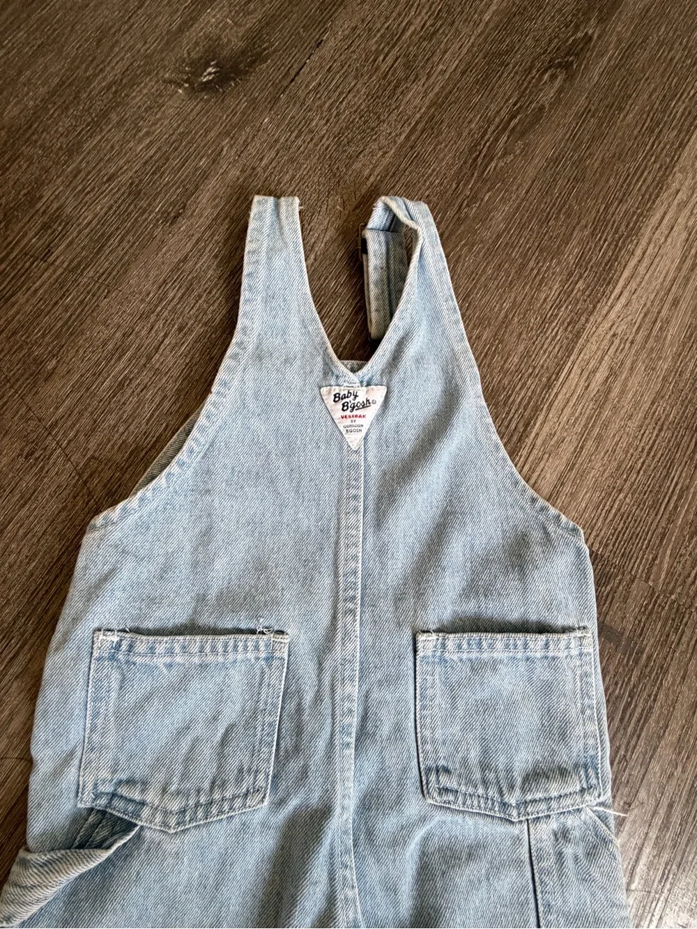 OshKosh B'gosh Vintage Light Blue Denim Kids Overalls